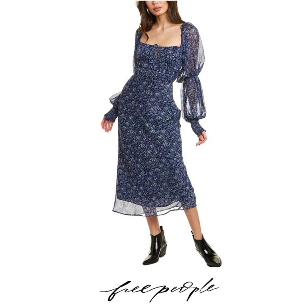 Free People Aglow Midi Dress